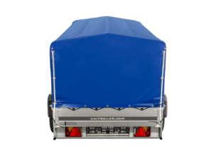 metrapsa.com anhanger 264 2 kipp mit stutzrad rahmen h 800 und blauer abdeckung 4570 2