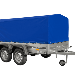 metrapsa.com trailer anhanger 264 2 kipp mit stutzrad rahmen h 800 und blauer abdeckung 4570 10