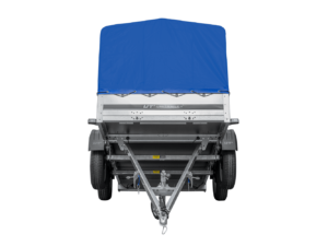 metrapsa.com trailer anhanger 264 2 kipp mit stutzrad rahmen h 800 und blauer abdeckung 4570 4