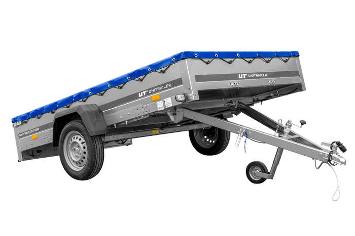 metrapsa.com mit einem flachplanentrager und blauer plane 6722 16 metrapsa.com mit einem flachplanentrager und blauer plane 6722 16